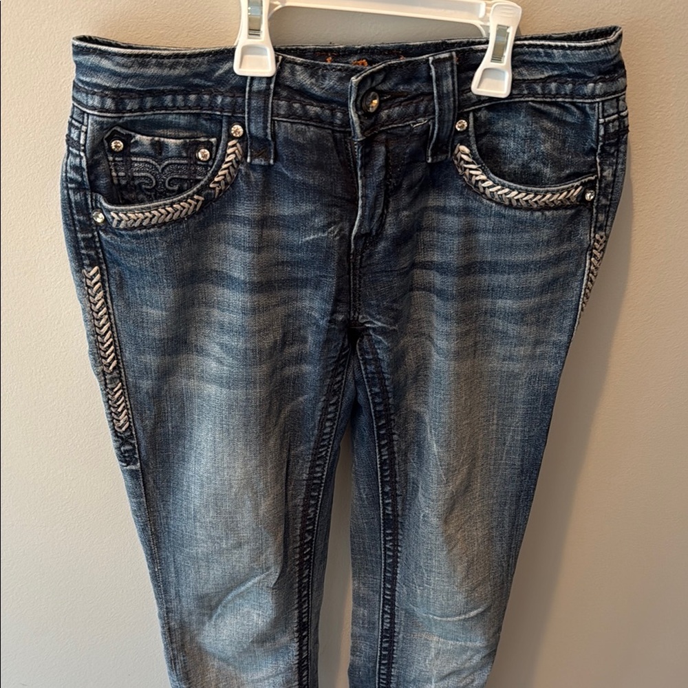 Rock Revival Unaltered Pamela Skinny Women's Jeans Size 27